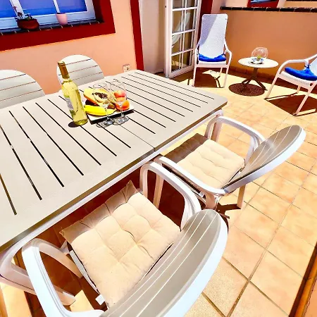 !!! Relaxing View, The Heights With Terrace And Heated Pools, Cristianos شقة *