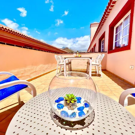 Apartament !!! Relaxing View, The Heights With Terrace And Heated Pools, Cristianos *