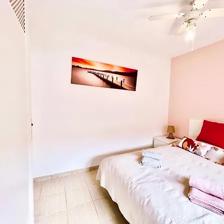아파트 !!! Relaxing View, The Heights With Terrace And Heated Pools, Cristianos 로스크리스티아노스