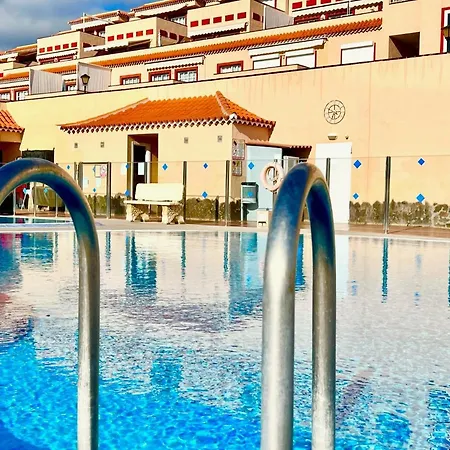 !!! Relaxing View, The Heights With Terrace And Heated Pools, Cristianos Apartament *