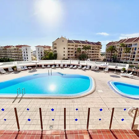 !!! Relaxing View, The Heights With Terrace And Heated Pools, Cristianos Apartamento Los Cristianos (Tenerife)
