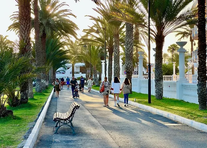 Apartment !!! Relaxing View, The Heights With Terrace And Heated Pools, Cristianos *